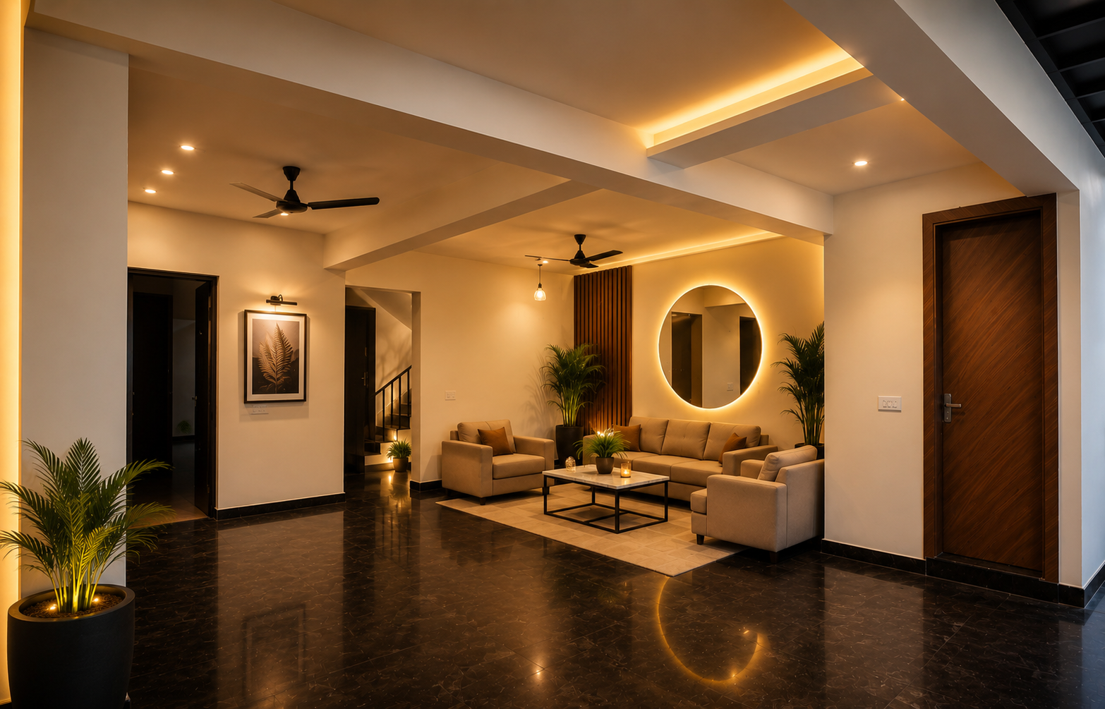 Anvi Residency Waiting Hall & Parking