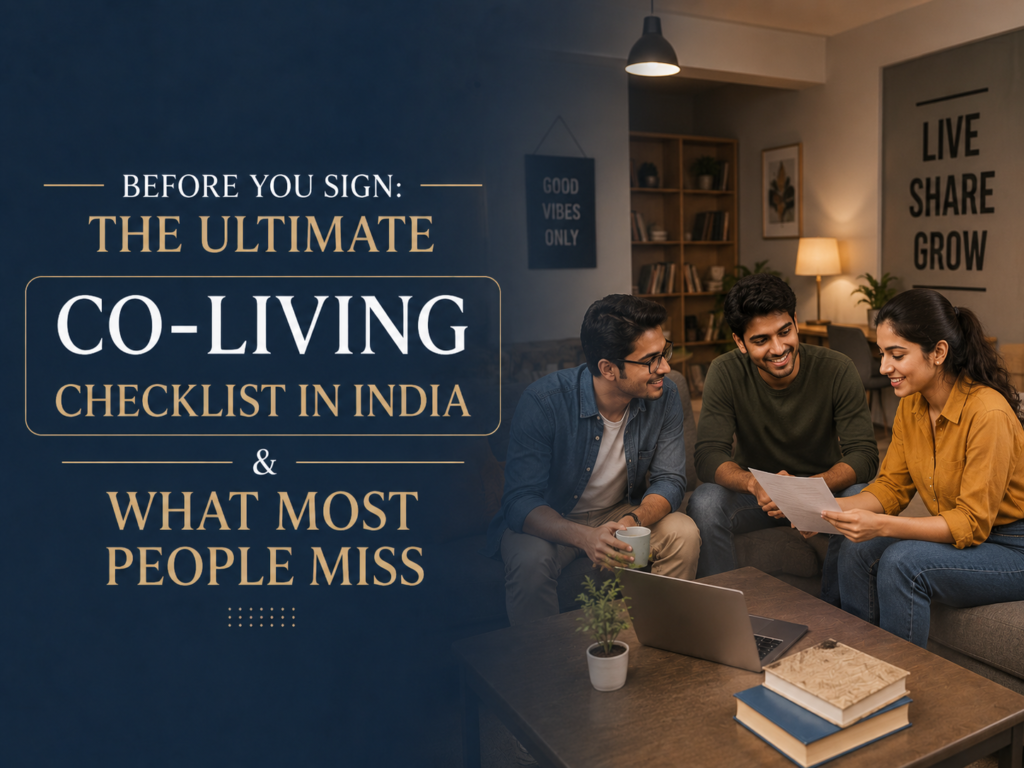 Co-Living Checklist in India