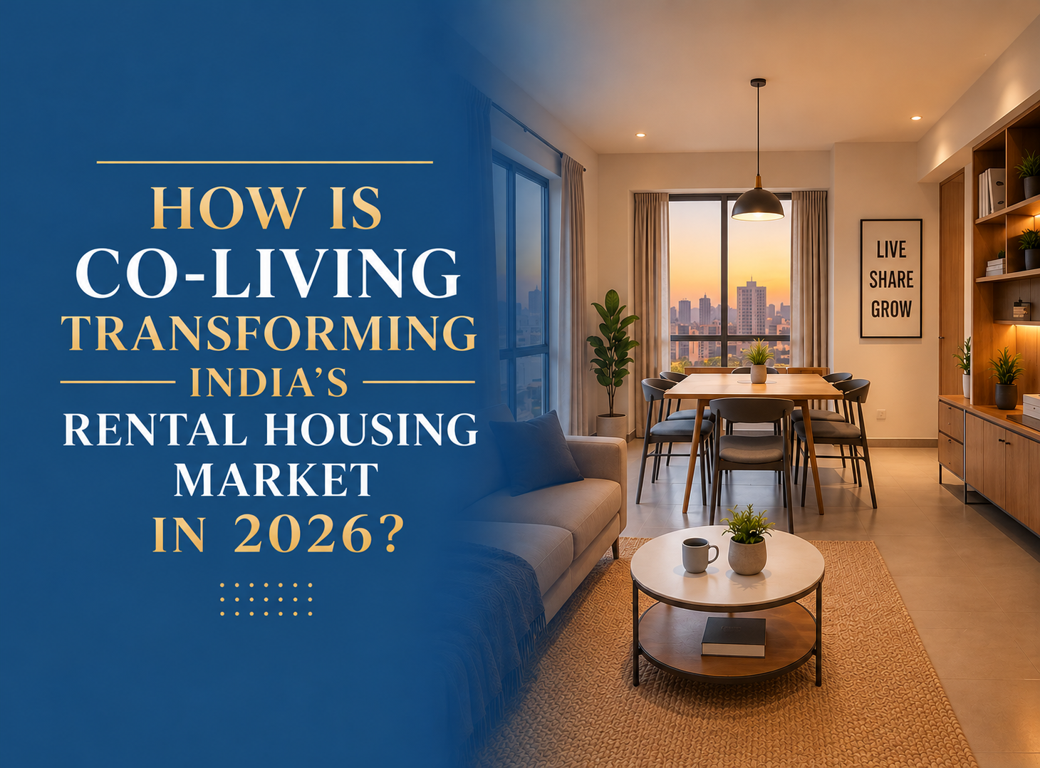 Co-Living Transforming India’s Rental Housing Market in 2026