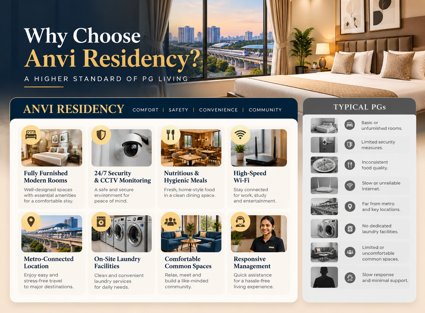 Why Choose Anvi Residency